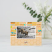 Bijt me is enkel een uitdrukking! briefkaart (Staand voorkant)