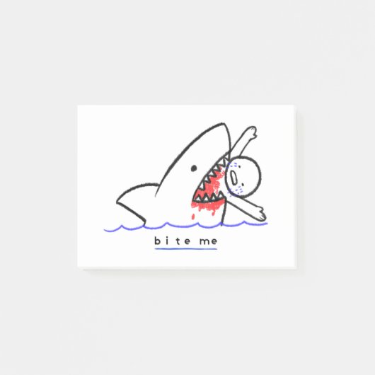 Bijt Me Post-it® Notes (Voorkant)