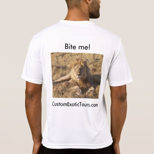 Bijt me shirt (Achterkant)