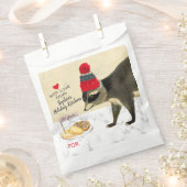 Bijtassen voor bakkerst kerstkoekjes op maat bedankzakje (Geknipt)