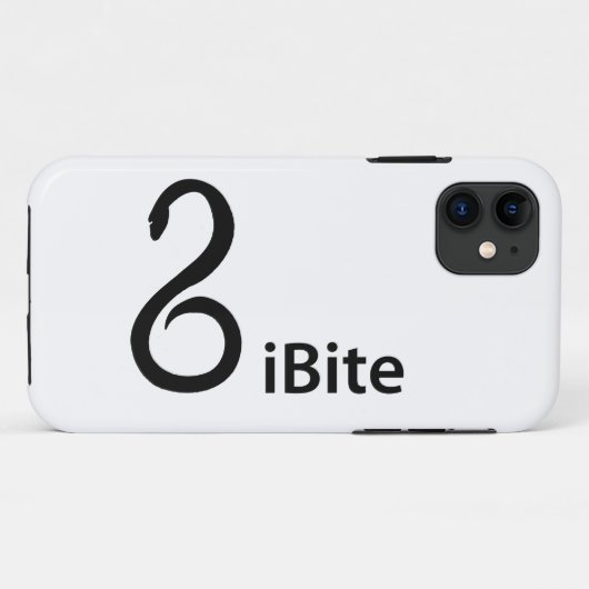 bijten Case-Mate iPhone case (Achterkant (horizontaal))