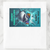 Bijten vechten overlevende Sticker van Tourette (Tas)