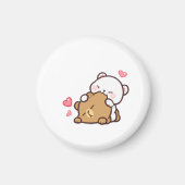 bijtend beer magneet (Voorkant)