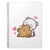 bijtend beer notitieboek (Voorkant)