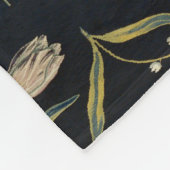 bijtend flessenpatroon fleece deken (Hoek)