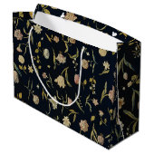 bijtend flessenpatroon groot cadeauzakje (Achterkant Gekanteld)