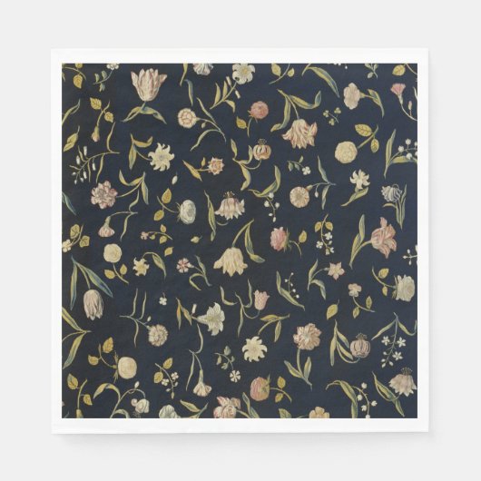  bijtend flessenpatroon servet (Voorkant)