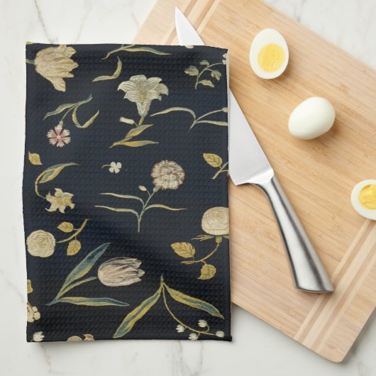  bijtend flessenpatroon theedoek (Quarter Fold)