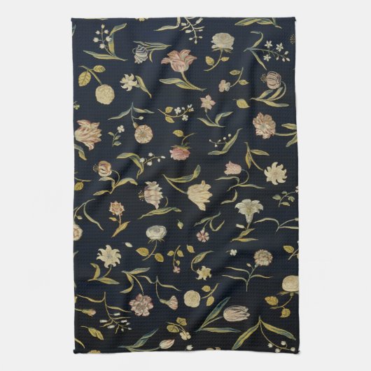 bijtend flessenpatroon theedoek (Verticaal)