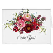 bijtende bloemen, elegante bloemen, dank u wel! (Voorkant Horizontaal)