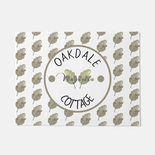 Bijtende buitenkant uit gebottende kool deurmat (Voorkant)