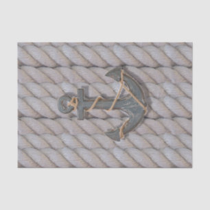 bijtende kuststrook nautisch houtsanker tissuepapier