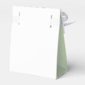 bijtende paardenkast voor de bruiloft bedankdoosjes (Achterkant)