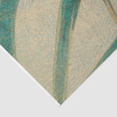 , bijtende textielpalm ontleent aan ontkoppeling tissuepapier (Detail)