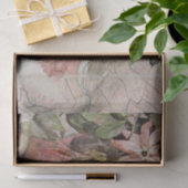  bijtende textuur Botanische kaart ontkoppeling Tissuepapier (Geschenk)