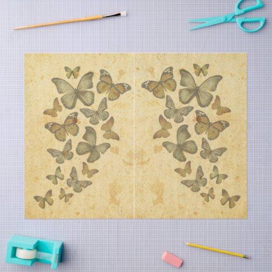  bijtende vlinderbloemvliegen tissuepapier (Craft)