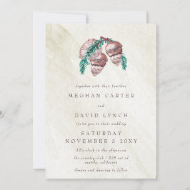 Bijtende winterbosbos met een kloon in het bos kaart