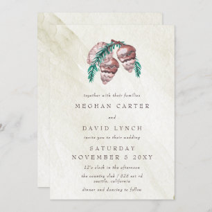 Bijtende winterbosbos met een kloon in het bos kaart