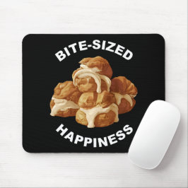 Bijtgrootte geluk Profiteroles Muismat