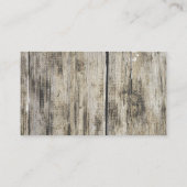 bijthout visitekaartje (Achterkant)