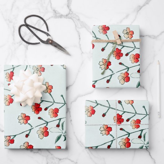 Bijutsu Sekai Cherry Blossom Poster Inpakpapier Vel (Voorkant)