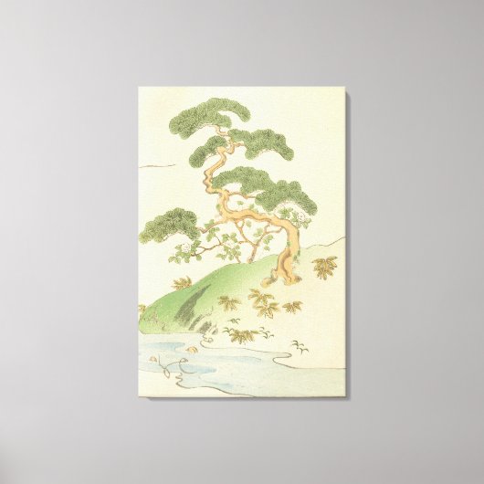 Bijutsukai geïnspireerde Japanse canvas Afdruk (Voorkant)