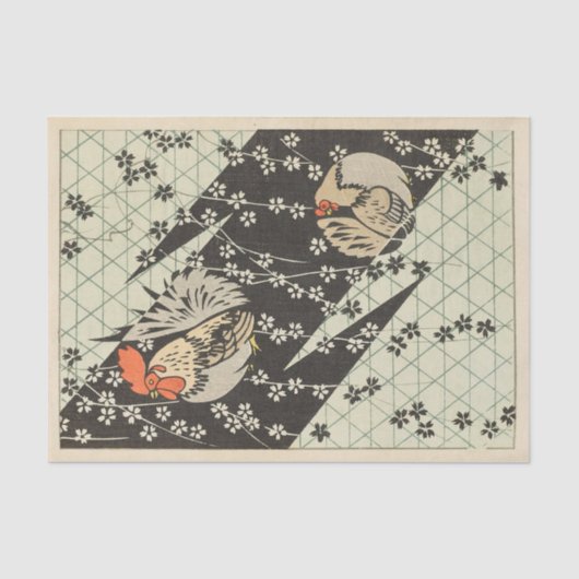 Bijutsukai Pl. 227. ingediend door Korin Furuya Tissuepapier (Voorkant)