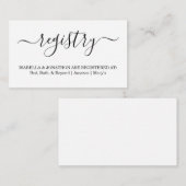 Bijvoegsel van de registratie van de Rustic/Bijlag Informatiekaartje (Voorkant / Achterkant)