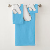 Bijvoorbeeld cartoon bichon frise bad handdoek (Insitu)