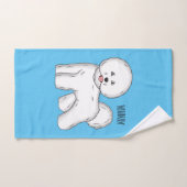 Bijvoorbeeld cartoon bichon frise bad handdoek (Handdoek)