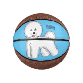 Bijvoorbeeld cartoon bichon frise basketbal (Voorkant)