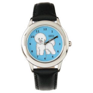 Bijvoorbeeld cartoon bichon frise horloge