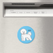 Bijvoorbeeld cartoon bichon frise magneet (Insitu (Vaatwasser))