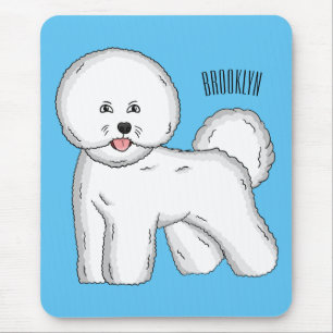 Bijvoorbeeld cartoon bichon frise muismat