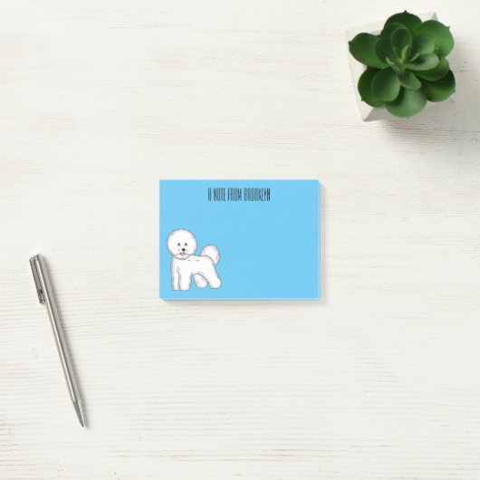 Bijvoorbeeld cartoon bichon frise post-it® notes (Kantoor)