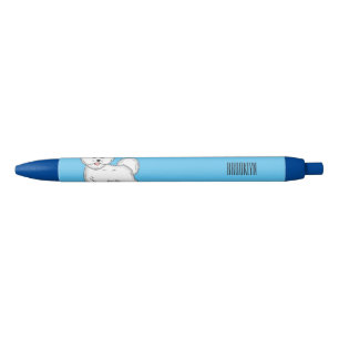 Bijvoorbeeld cartoon bichon frise zwarte inkt pen