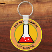 Bijvoorbeeld Mad Scientist Sleutelhanger (Voorkant)