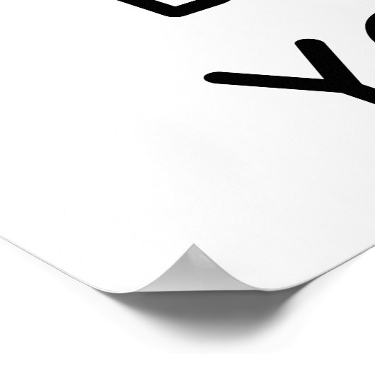 Bijvoorbeeld tussen leggen poster (Hoek)