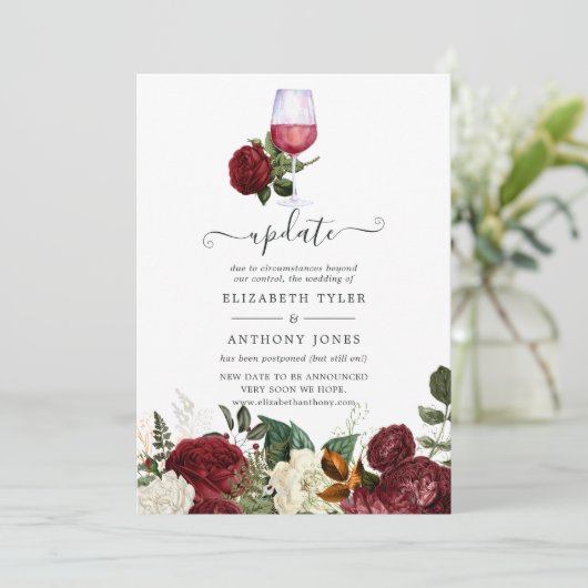 Bijwerken van de bruinkoolbrij van Bourgogne Red F Kaart (Staand voorkant)