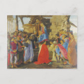 Bijwerking van de Magi door Sandro Botticelli 1475 Briefkaart (Voorkant)