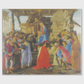 Bijwerking van de Magi door Sandro Botticelli 1475 Cadeaupapier (Vlak)