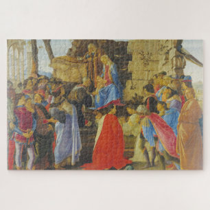 Bijwerking van de Magi door Sandro Botticelli 1475 Legpuzzel
