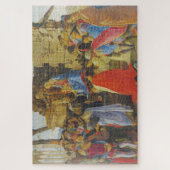 Bijwerking van de Magi door Sandro Botticelli 1475 Legpuzzel (Verticaal)
