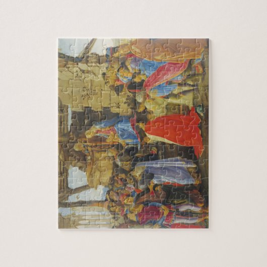 Bijwerking van de Magi door Sandro Botticelli 1475 Legpuzzel (Verticaal)