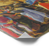 Bijwerking van de Magi door Sandro Botticelli 1475 Poster (Hoek)