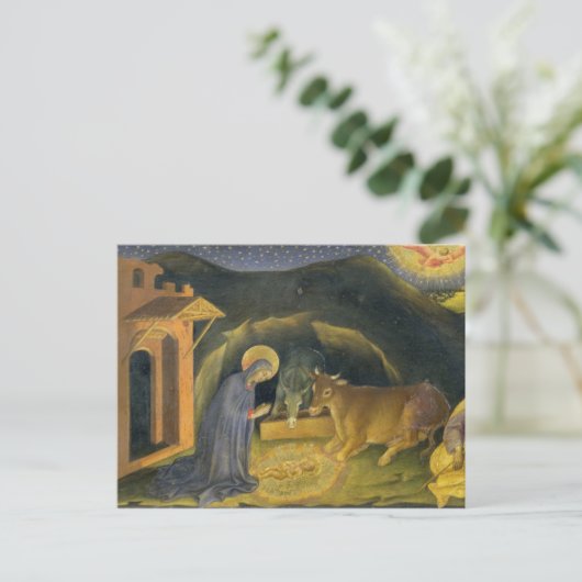 Bijwerking van het Magi Altarpart; linker voormode Briefkaart (Staand voorkant)