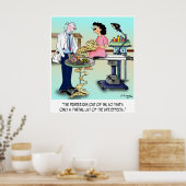 Bijwerkingen Cartoon 9486 Poster (Keuken)