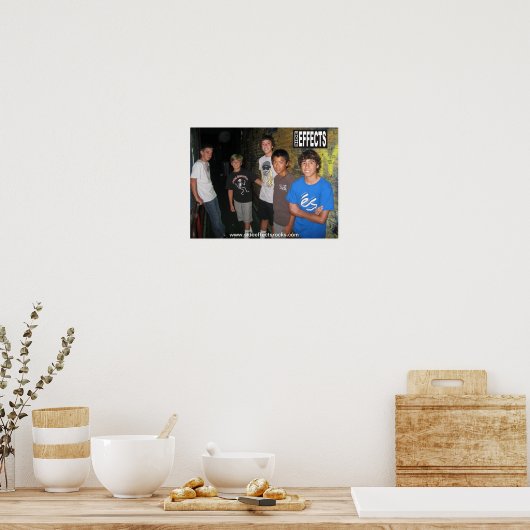 Bijwerkingen HOB-Poster Poster (Keuken)