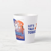 Bijwerkingen Podcast - Latte Mok (Voorkant)