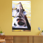 Bijwerkingen van de Realiteit - Ken Gage Kunst Canvas Afdruk (Insitu (Woonkamer))